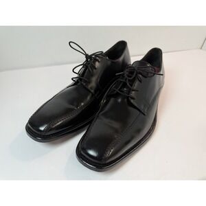 Bostonian Bardwell Walk Men's Classic Black Oxford Shoes 10 D 28710 Leather